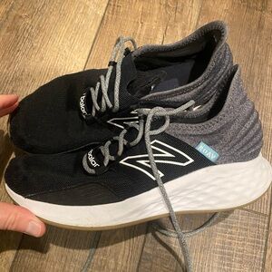 New Balance Black and Gray Running Shoes